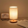 Cylinder Wooden Table Lamp